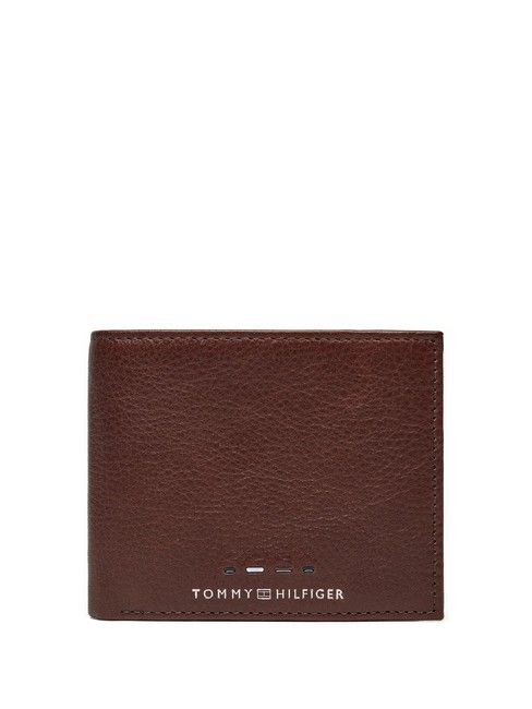 TOMMY HILFIGER PREMIUM LEATHER  Cartera de cuero coñac - Carteras Hombre