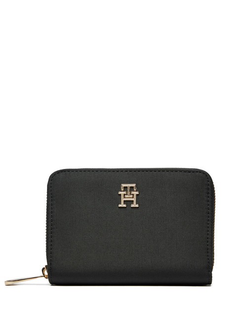 TOMMY HILFIGER POPPY  Cartera con cremallera negro - Carteras Mujer