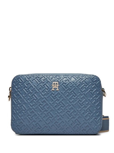 TOMMY HILFIGER DISTINCT Bolso para cámara con logo en relieve tinta descolorida - Bolsos Mujer