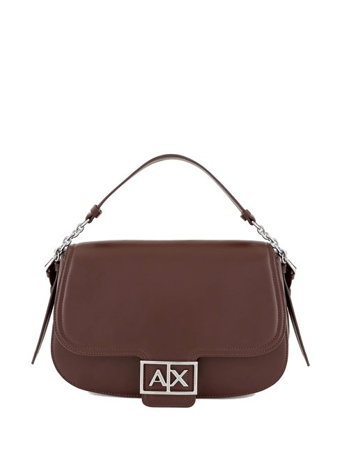 ARMANI EXCHANGE A|X BUCKLE bolso de hombro tipo sillín espíritu - Bolsos Mujer