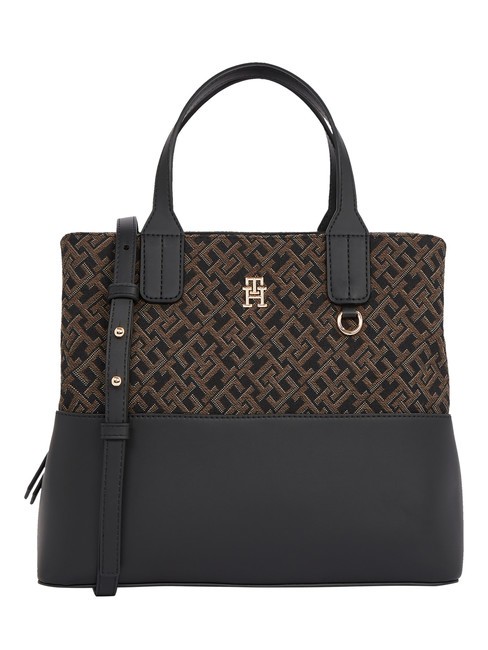 TOMMY HILFIGER JACQUARD  Bolso de mano, con bandolera negro - Bolsos Mujer