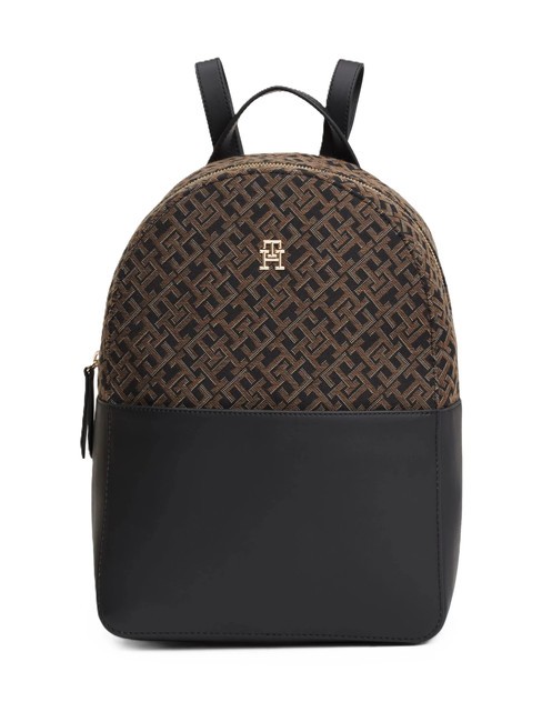 TOMMY HILFIGER JACQUARD  Mochila de mujer negro - Bolsos Mujer