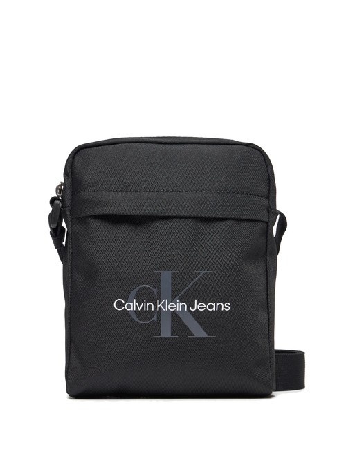 CALVIN KLEIN CK JEANS SPORT ESSENTIALS  Bolsa de poliéster reciclado pvh negro - Bandoleras Hombre