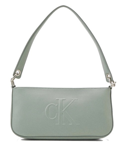 CALVIN KLEIN CK JEANS SCULPTED Bolsa de hombro gris pizarra - Bolsos Mujer