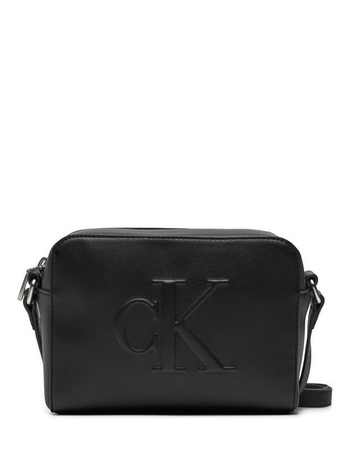 CALVIN KLEIN CK JEANS SCULPTED Bolso mini para cámara al hombro pvh negro - Bolsos Mujer