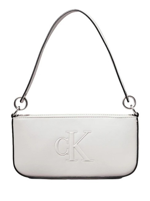 CALVIN KLEIN CK JEANS SCULPTED Bolsa de hombro mañana gris - Bolsos Mujer