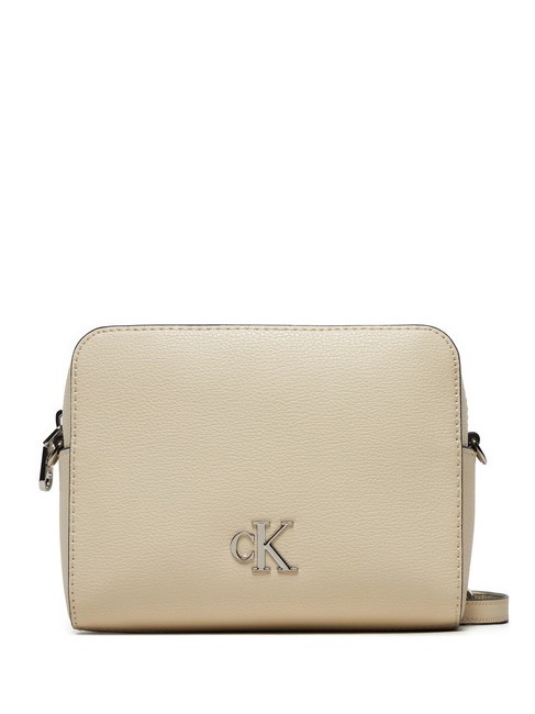 CALVIN KLEIN CK JEANS MINIMAL MONOGRAM  Mini bolso para cámara con correa para el hombro abedul - Bolsos Mujer