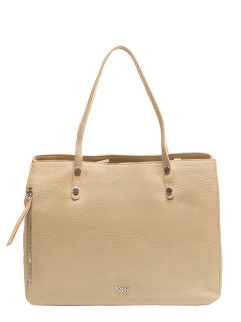 TOSCA BLU MONTREAL Bolso bandolera, en piel. BEIGE - Bolsos Mujer