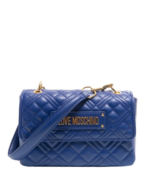 LOVE MOSCHINO QUILTED  Bolso acolchado azul - Bolsos Mujer