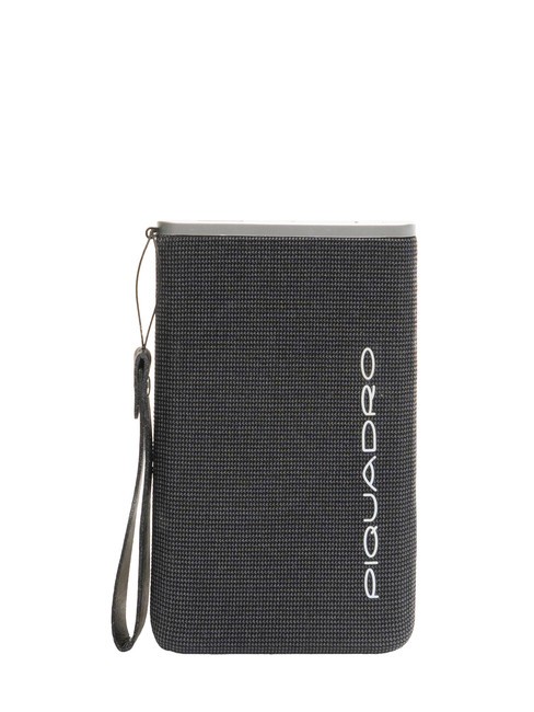 PIQUADRO BLADE Powerbank revestido de tela negro - Fundas para tablet & Organizer