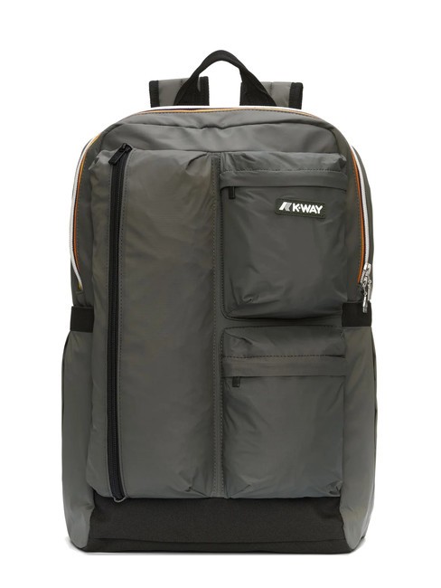 KWAY AMBERT Mochila para portátil de 15,6" verde negruzco - Fundas para tablet & Organizer