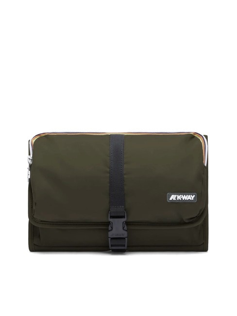 KWAY REVILLE Neceser con percha verde negruzco - Neceser