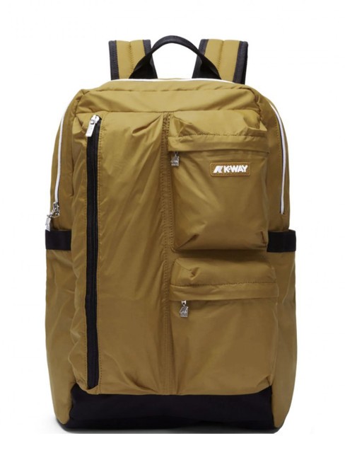 KWAY AMBERT Mochila para portátil de 15,6" cuerda marrón - Fundas para tablet & Organizer