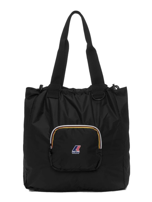 KWAY LE VRAI 3.0 VICTORINE Bolso shopper plegable negro también - Bolsos Mujer