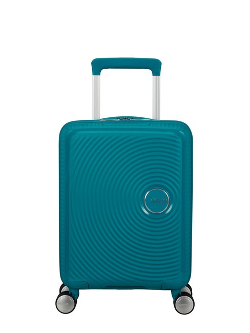 AMERICAN TOURISTER SOUNDBOX MINI Equipaje de mano extra pequeño verde azulado profundo - Equipaje de mano