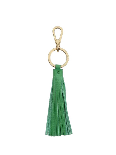 COCCINELLE TASSEL  Llavero con dije de cuero menta - Llaveros