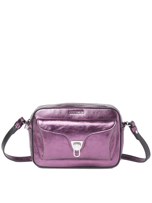 COCCINELLE BEAT PEPITA  Mini bolso bandolera, en piel. rosa pulpa - Bolsos Mujer