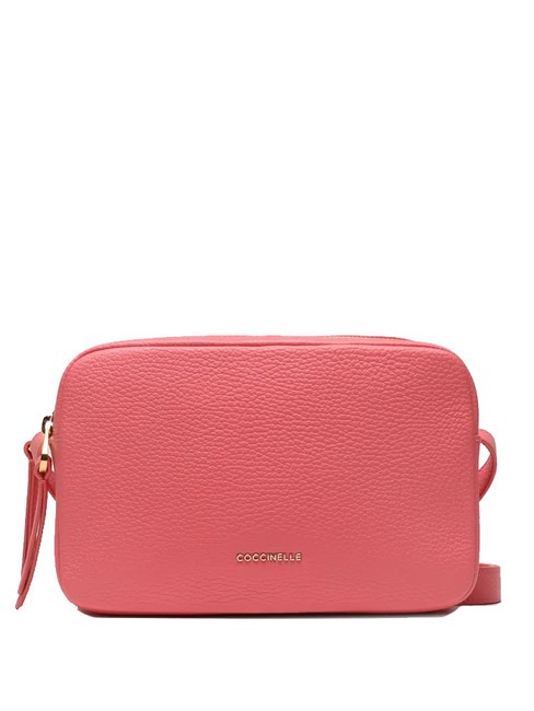 COCCINELLE GLEEN Minibolso de hombro hiper rosa - Bolsos Mujer