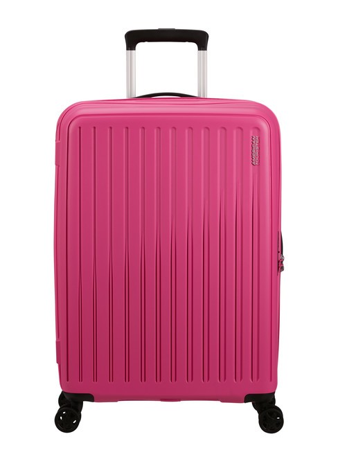 AMERICAN TOURISTER REJOY Carro de tamaño mediano rosa hawaiano - Trolley Rígidos