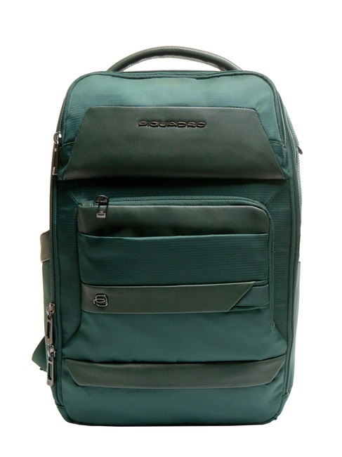 PIQUADRO LIKO Mochila para PC de 14" VERDE - Mochilas para portátil