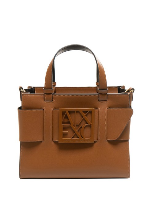 ARMANI EXCHANGE SUSIE susie borsa tote media Bolso tote, con bandolera whisky - Bolsos Mujer