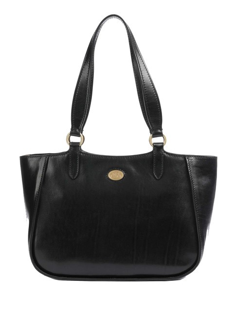 THE BRIDGE DORA Bolso shopper de piel Oro negro - Bolsos Mujer