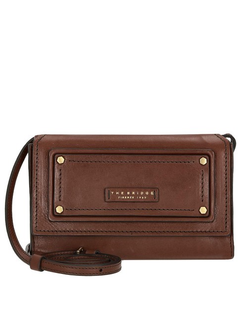 THE BRIDGE CONSUMA  Mini bolso bandolera, en piel. BROWN - Bolsos Mujer