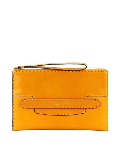 THE BRIDGE LUCREZIA Bolso de mano de piel maíz amarillo abb. oro - Bolsos Mujer