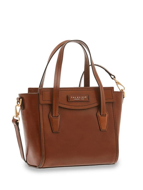 THE BRIDGE ANGELA Mini shopper de mano, con bandolera BROWN - Bolsos Mujer