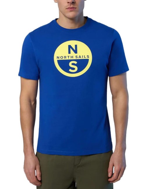 NORTH SAILS BASIC Camiseta de algodón con logo estampado surf azul - camiseta