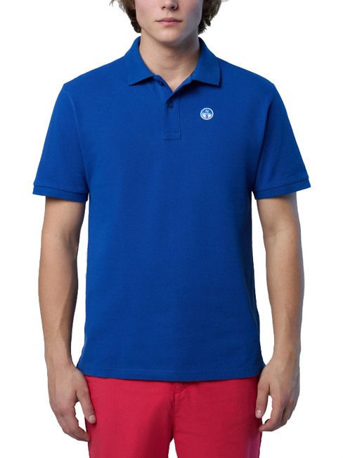 NORTH SAILS BASIC Polo de manga corta de algodón océano azul - camisa polo