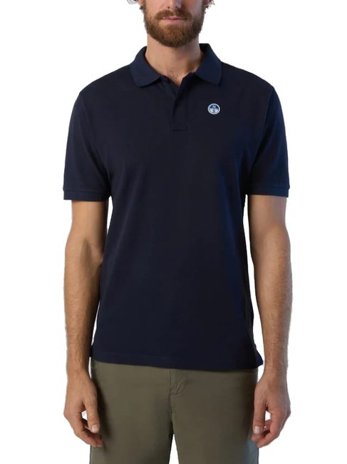 NORTH SAILS BASIC Polo de manga corta de algodón Azul marino - camisa polo