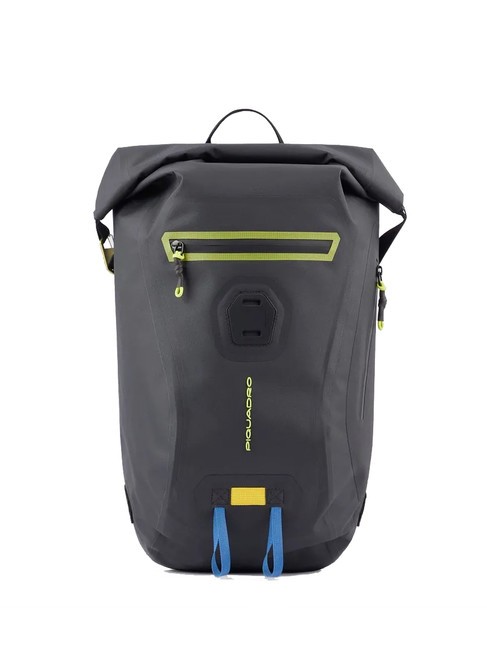 PIQUADRO CORNO ALLE SCALE Mochila impermeable negro - Mochilas Escuela & Tiempo Libre