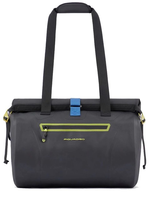 PIQUADRO CORNO ALLE SCALE Bolsa impermeable negro - Neceser