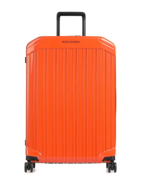 PIQUADRO PQ-LIGHT Carro de tamaño mediano NARANJA - Trolley Rígidos