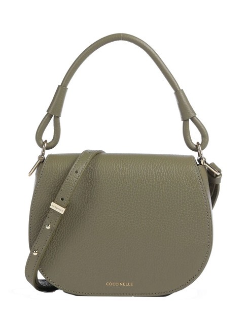 COCCINELLE ECLYPS  Mini bolso de mano, con bandolera verde laurel - Bolsos Mujer