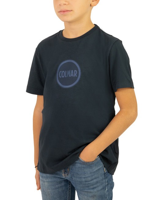 COLMAR FRIDA KIDS Camiseta de algodón con logo Azul marino - Camiseta niño