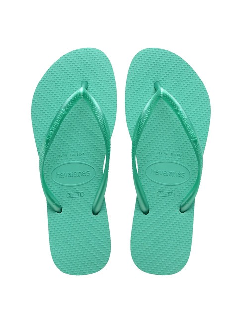 HAVAIANAS Chanclas SLIM verde metalizado virtual - Zapatos Mujer