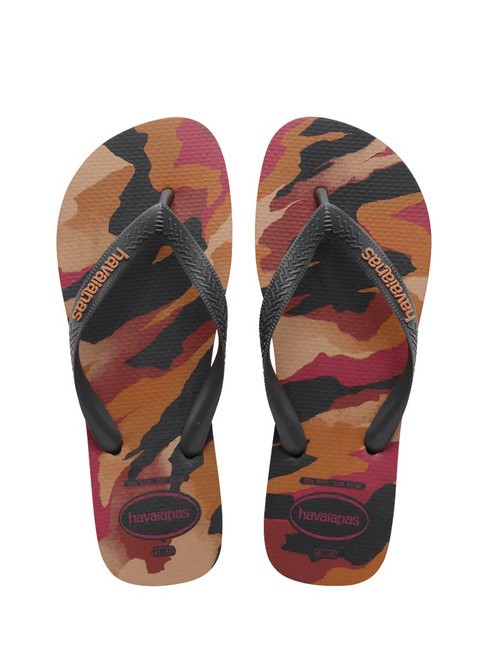 HAVAIANAS Chanclas TOP CAMU nuevo grafito/nuevo grafito - Zapatos unisex