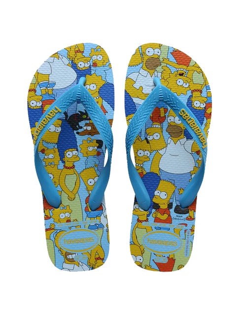 HAVAIANAS SIMPSONS Chanclas turquesa - Zapatos unisex