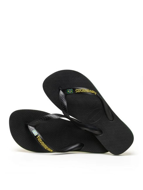 HAVAIANAS BRASIL LAYERS Chancletas NEGRO - Zapatos unisex