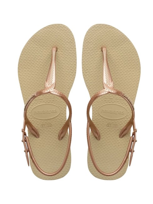 HAVAIANAS TWIST Chanclas SAND / GREY - Zapatos Mujer