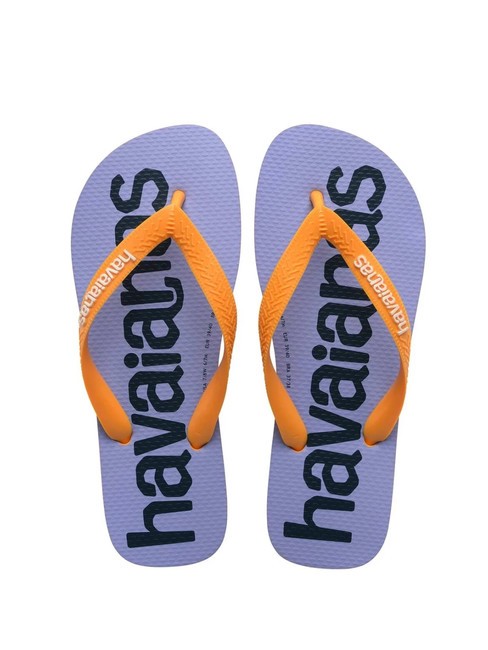 HAVAIANAS TOP LOGOMANIA 2 Chancletas pop amarillo - Zapatos Mujer