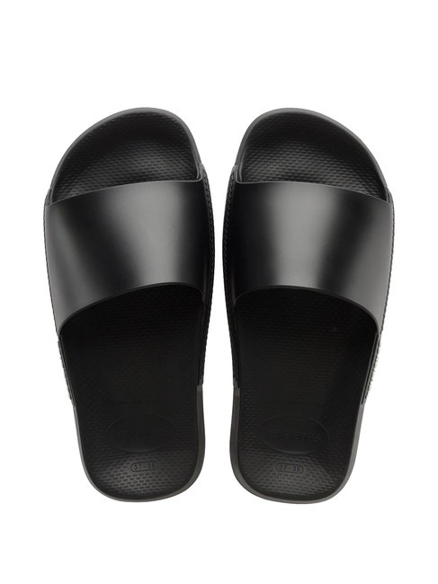 HAVAIANAS SLIDE CLASSIC Zapatillas de goma negro negro - Zapatos Hombre