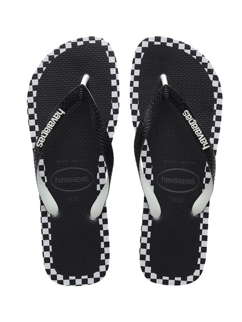 HAVAIANAS TOP CHECKMATE Chanclas GRIS HIELO - Zapatos unisex