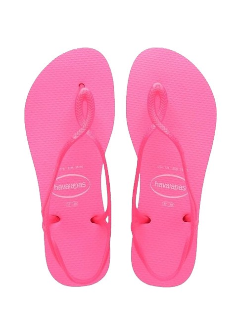 HAVAIANAS LUNA NEON Sandalia tipo chancla pinkflux - Zapatos Mujer