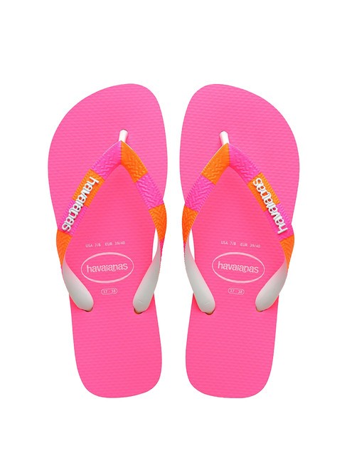 HAVAIANAS TOP VERANO II Chancletas naranja atardecer - Zapatos Mujer