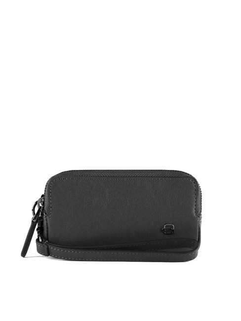 PIQUADRO BLACK SQUARE Bolso mini de piel negro - Fundas para tablet & Organizer