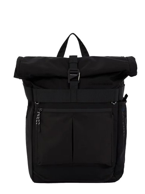 PIQUADRO ARNE Mochila enrollable para portátil de 15,6" negro - Mochilas para portátil