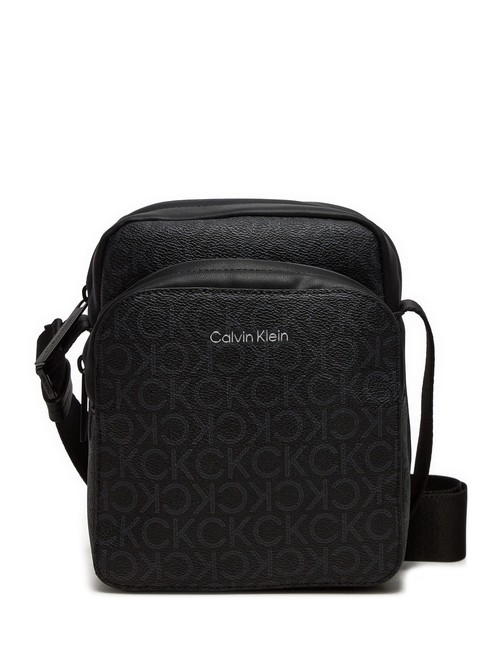 CALVIN KLEIN MUST  bolso de hombre negro / rojo - Bandoleras Hombre